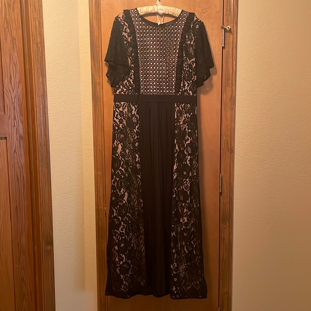 Eloquii Black Lace dress
